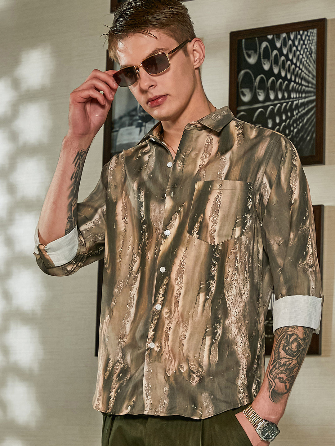 Earthy Oversized Shirt