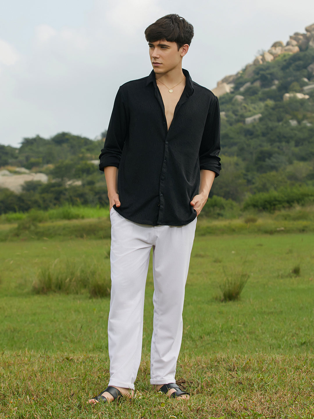 Crimp-Tactile Shirt
