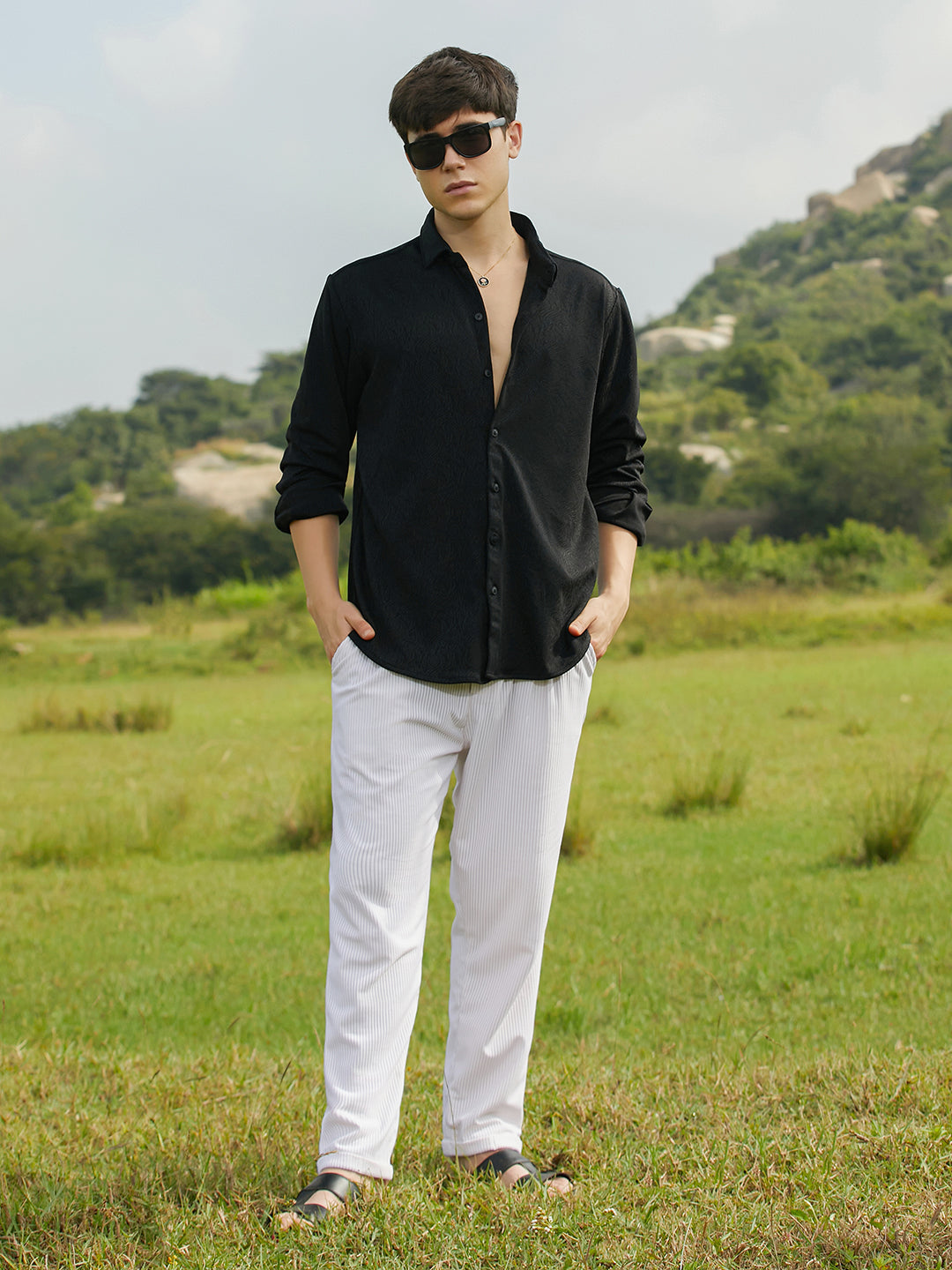 Crimp-Tactile Shirt