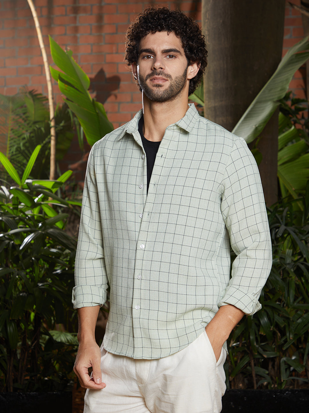Graph Check Shirt