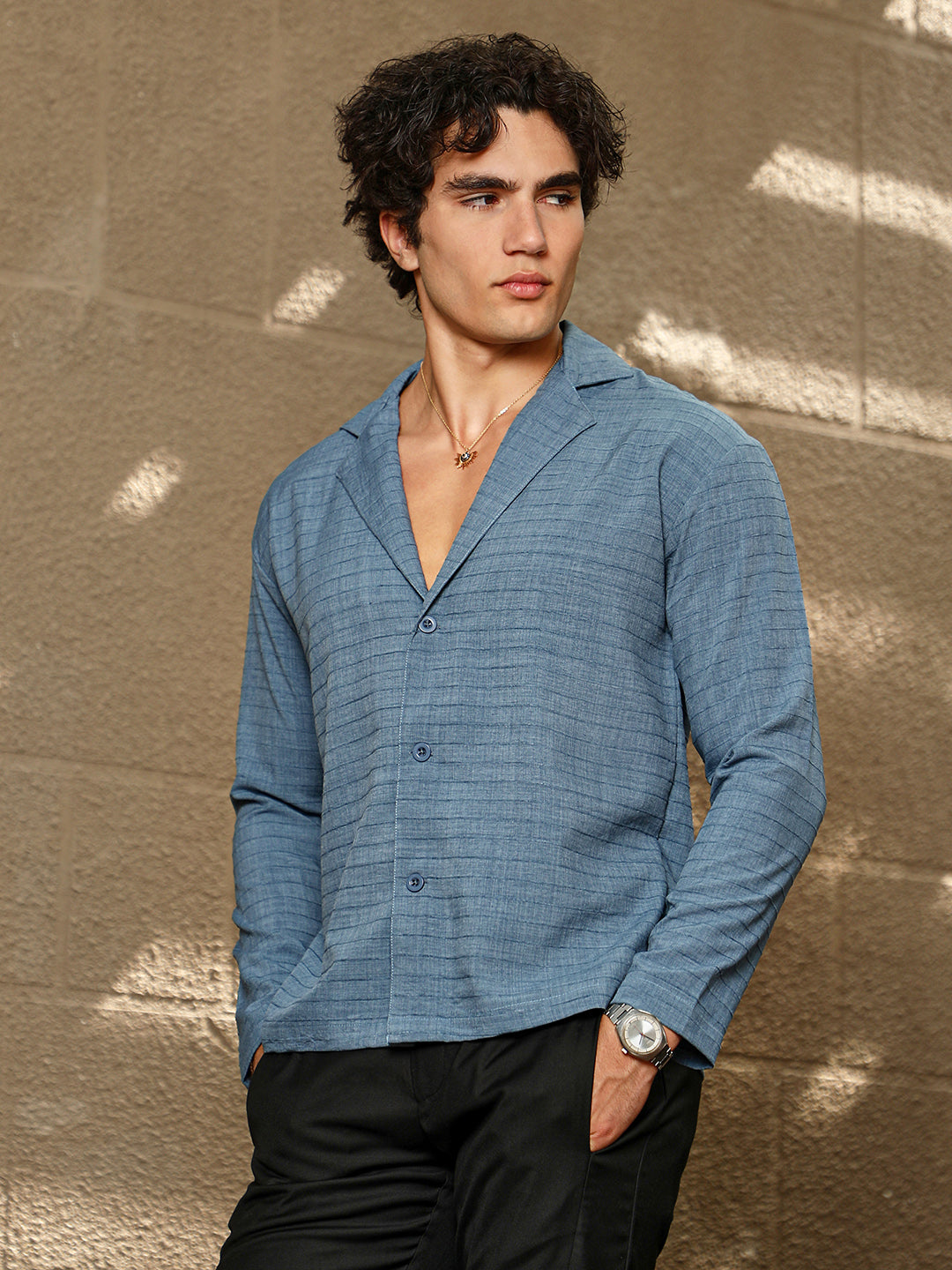 Striped Cuban Shirt