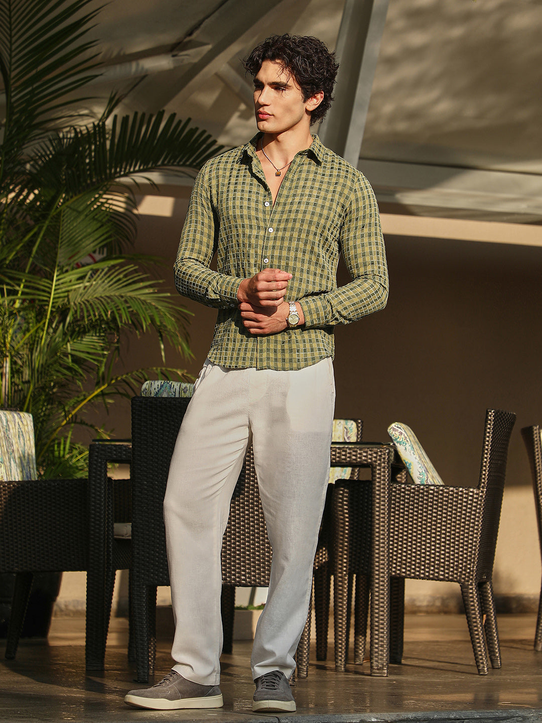 Glen Check Shirt