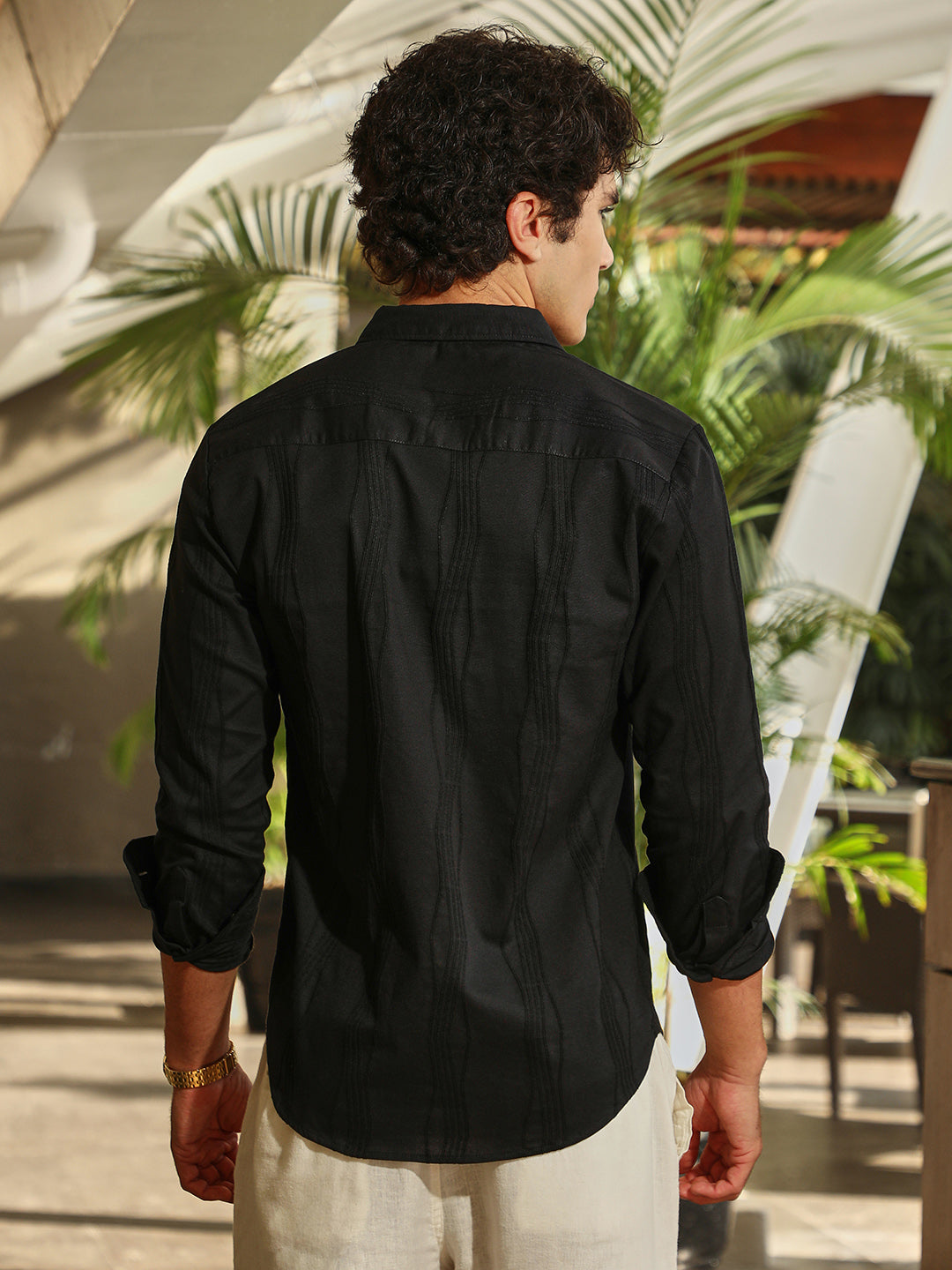 Swirl-Tactile Shirt