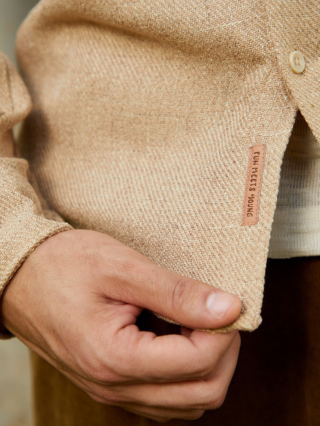 Solid Woven Shirt