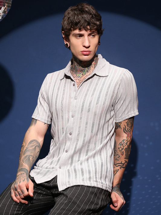 Ridge Knit Shirt