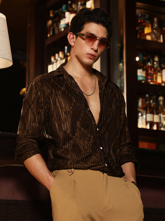 Pleated-Rhombus Shirt