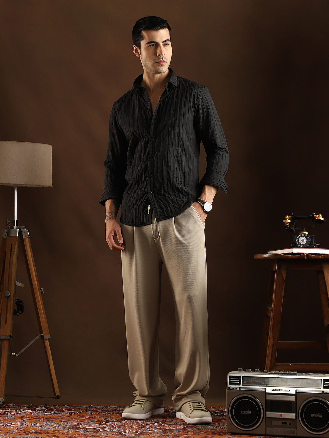 Quilt-Tactile Shirt