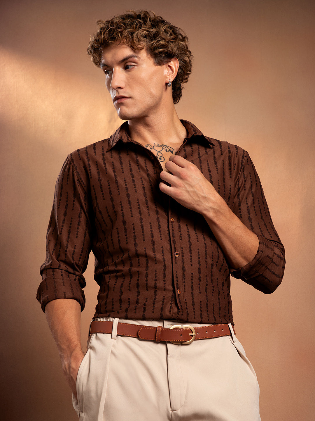 Tassel-Weave Shirt