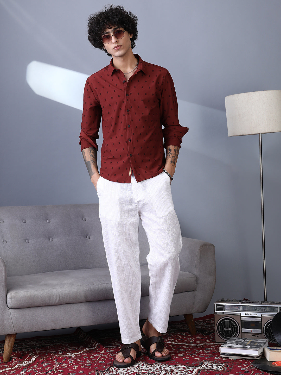 Polka-Tactile Shirt
